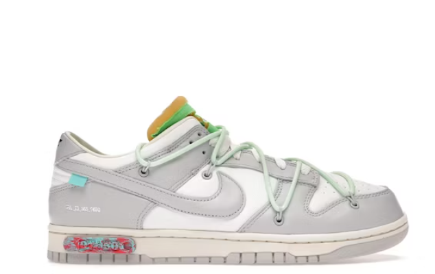 Dunk Low Off-White Lot 7 Replica,DM1602-108