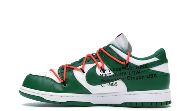 Dunk Low Off-White Pine Green Replica,CT0856-100
