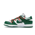 Dunk Low Off-White Pine Green Replica,CT0856-100