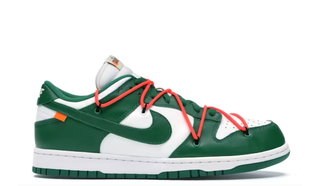 Dunk Low Off-White Pine Green Replica,CT0856-100