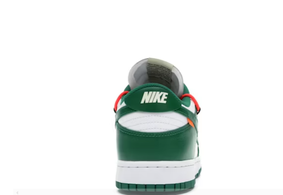 Dunk Low Off-White Pine Green Replica,CT0856-100