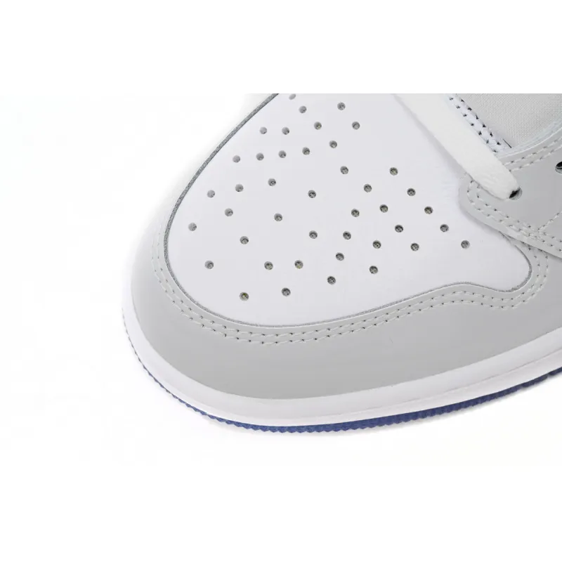 Jordan 1 Retro High Zoom White Racer Blue Replica, CK6637-104, Replica Shoes