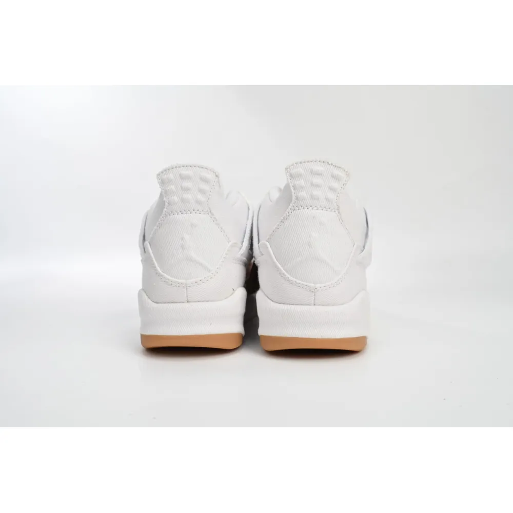 Jordan 4 Retro Levi's White Replica, AO2571-100