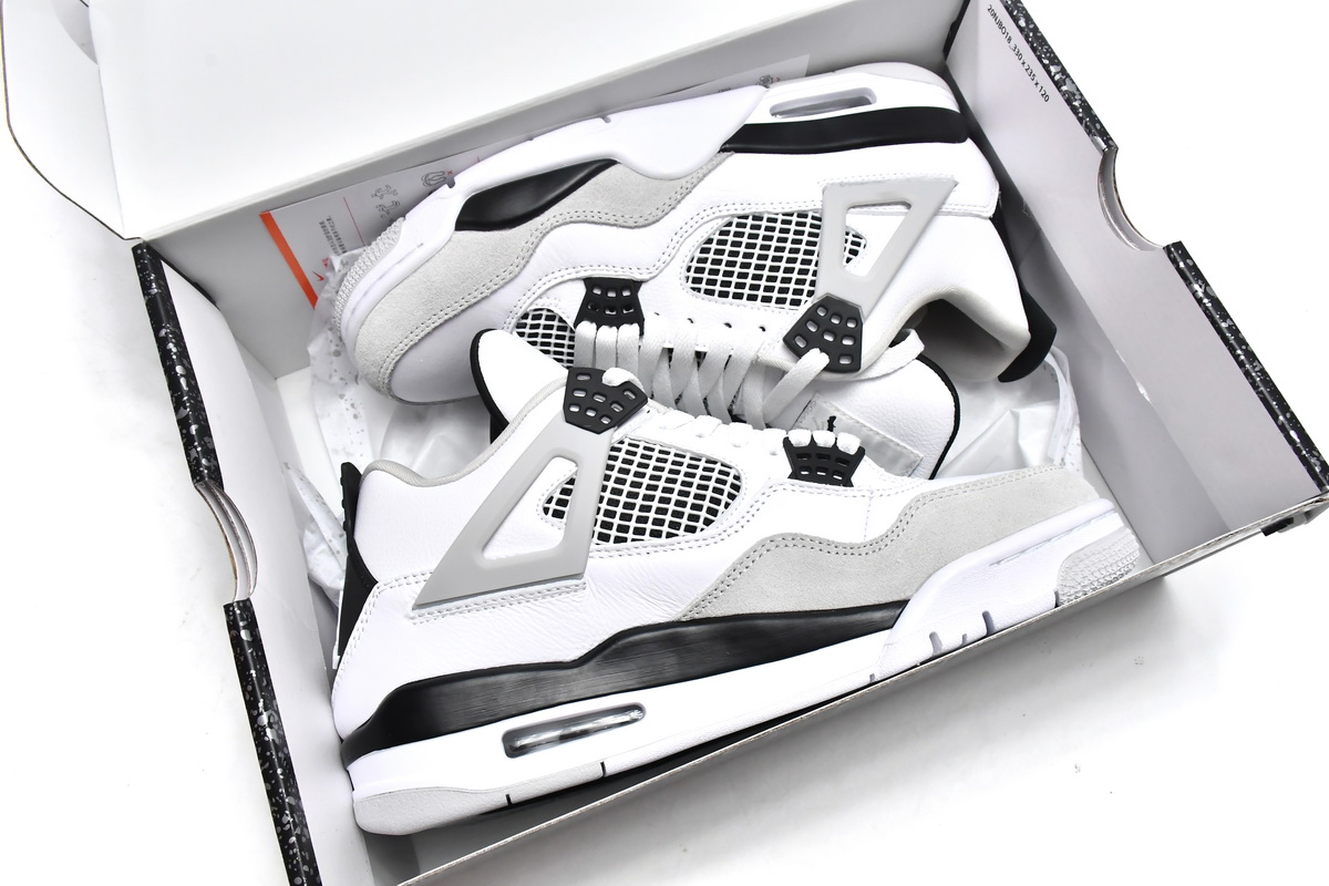 Jordan 4 Retro Military Black Replica, DH6927-111