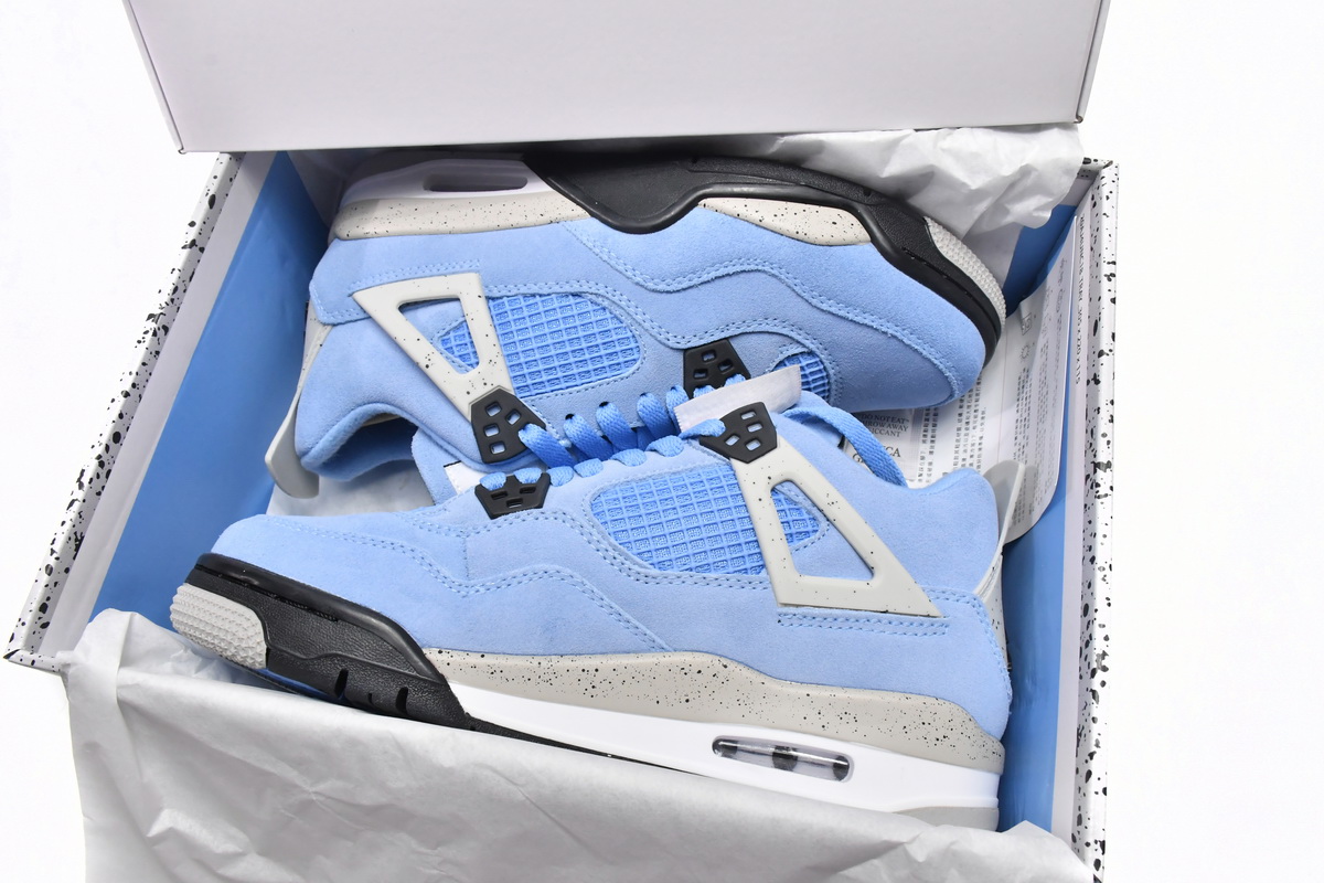 university blue jordan 4 replica