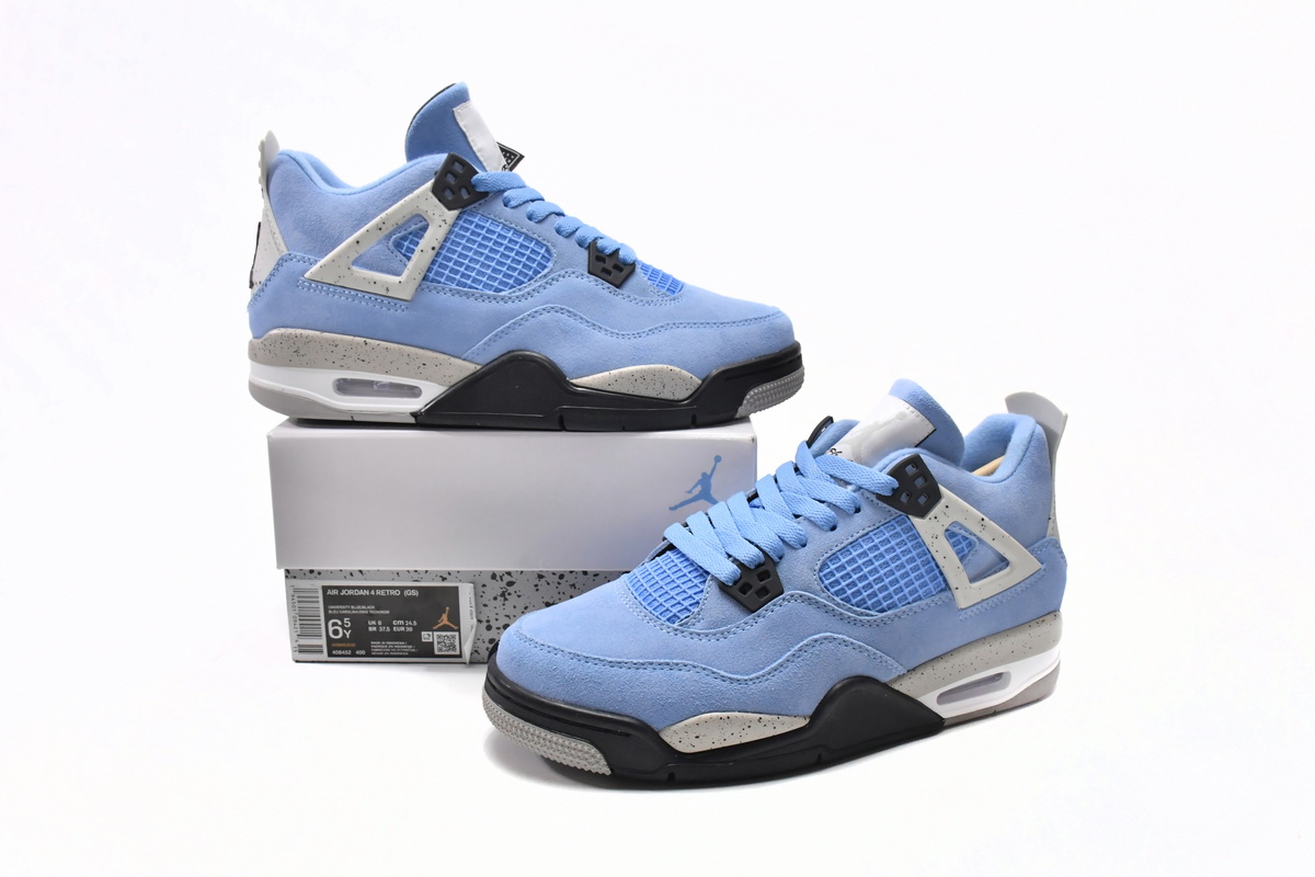 Jordan 4 Retro University Blue Replica, CT8527-400