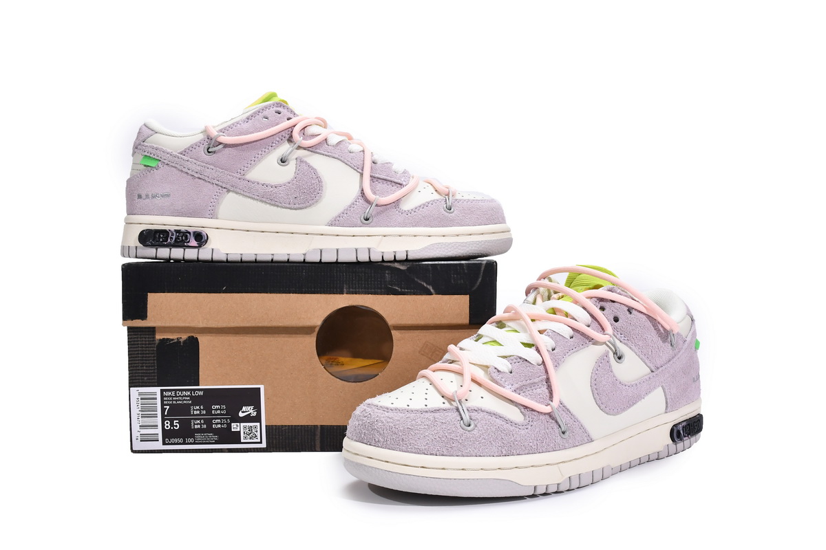 OFF WHITE x Nike Dunk SB Low The 50 NO.12 Replica,DJ0950-100