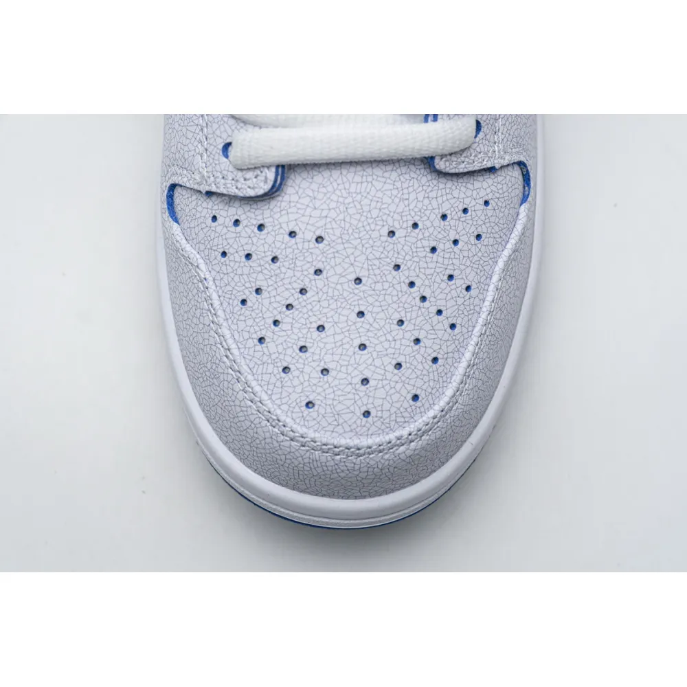 SB Dunk Low Premium White Game Royal Replica,CJ6884-100