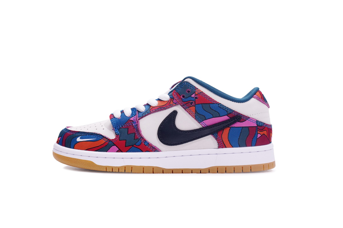 SB Dunk Low Pro Parra Abstract Art Replica,DH7695-600