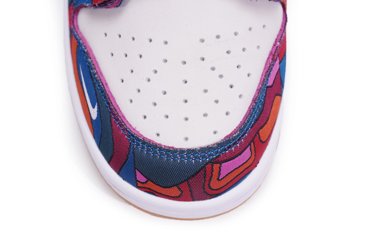 SB Dunk Low Pro Parra Abstract Art Replica,DH7695-600
