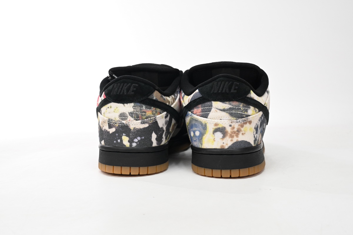 SB Dunk Low Supreme Rammellzee Replica,FD8778-001
