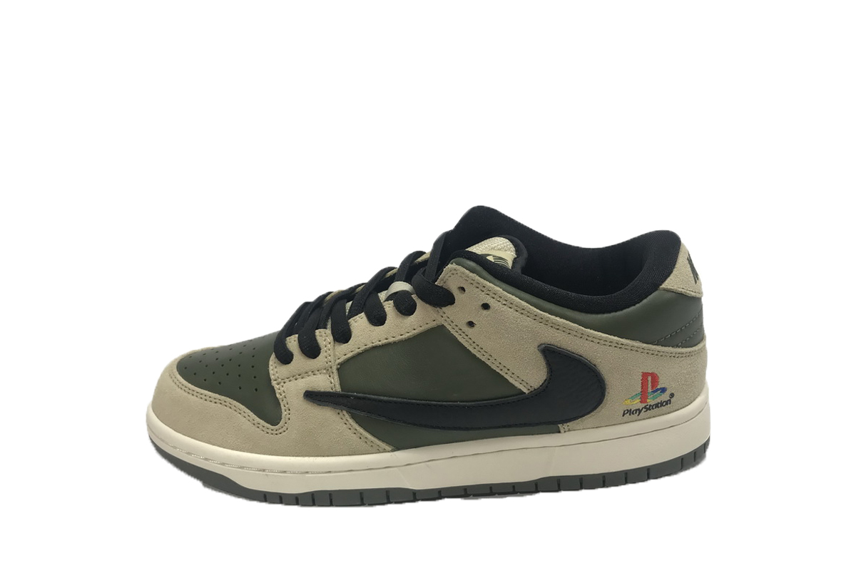 Travis Scott x PlayStation x Nike Dunk Low SP Replica,CU1726-100