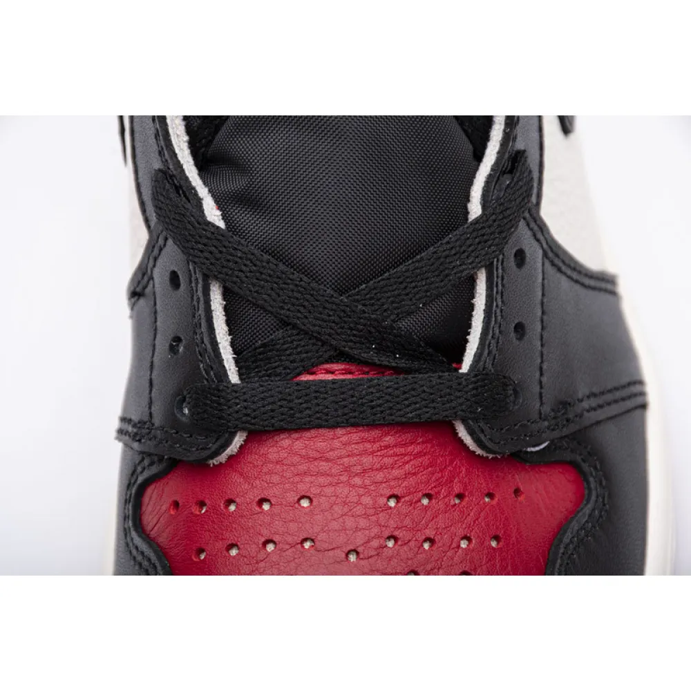 Jordan 1 Retro High Bred Toe Replica, 555088-610, Replica Shoes