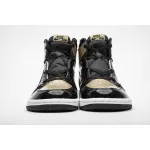 Jordan 1 Retro High NRG Patent Gold Toe Replica, 861428-007, Replica Shoes