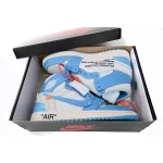 Jordan 1 Retro High Off-White University Blue Replica, AQ0818-148