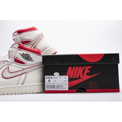 Jordan 1 Retro High Phantom Gym Red Replica, 555088-160, Replica Shoes 02