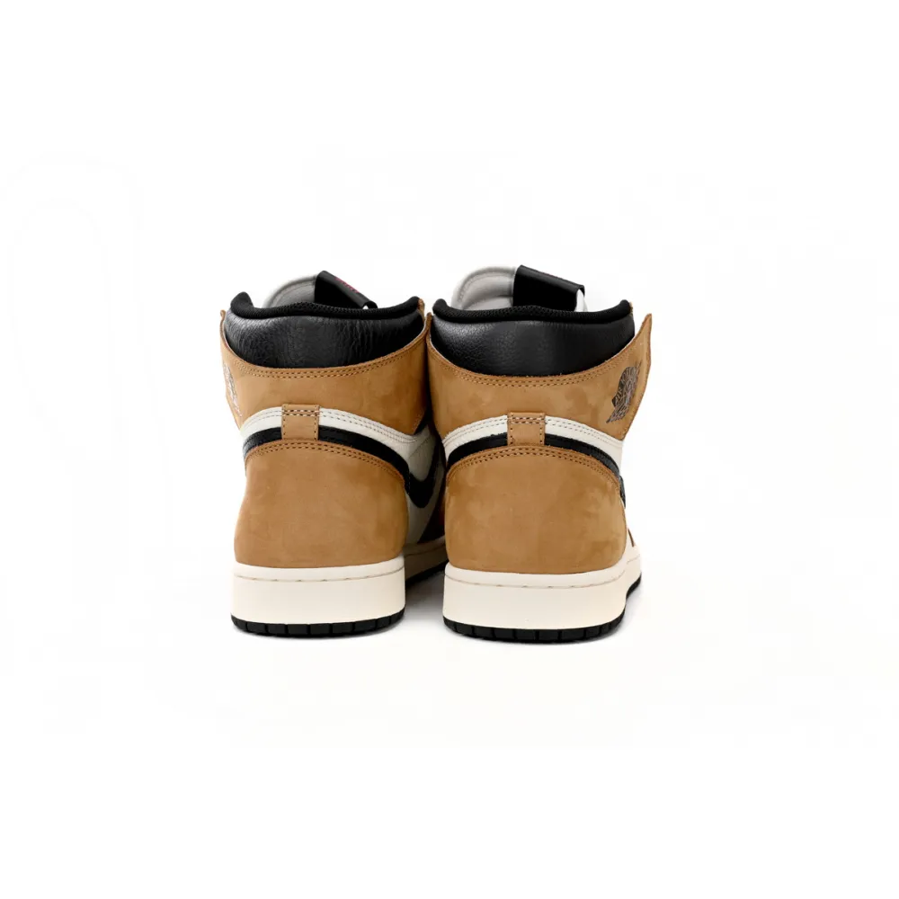 Jordan 1 Retro High Rookie of the Year Replica, 555088-700, Replica Shoes