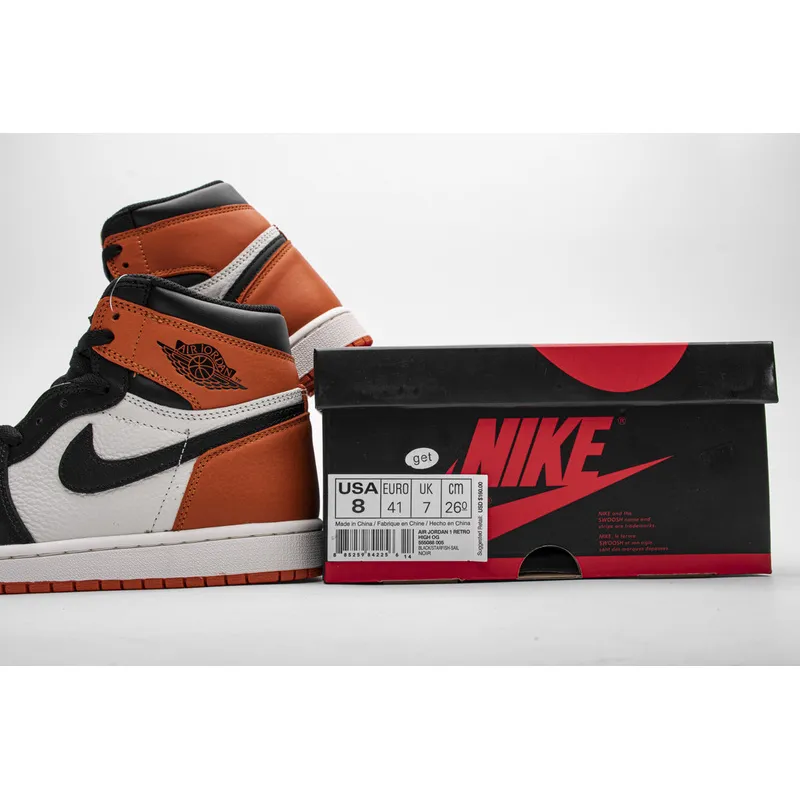 Jordan 1 Retro Shattered Backboard Replica, 555088-005