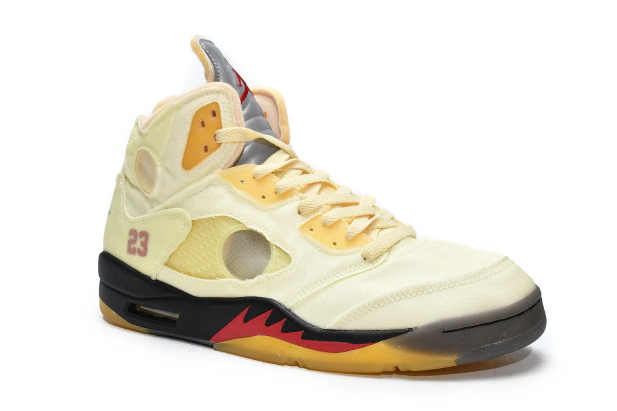 Jordan 5 Retro Off-White Sail Replica,DH8565-100