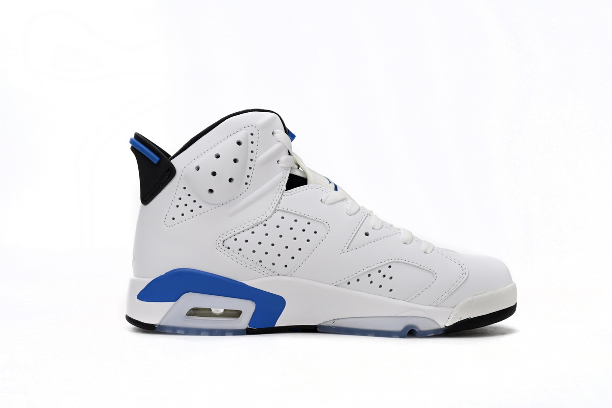 Jordan 6 Retro Sport Blue Replica,384664-107