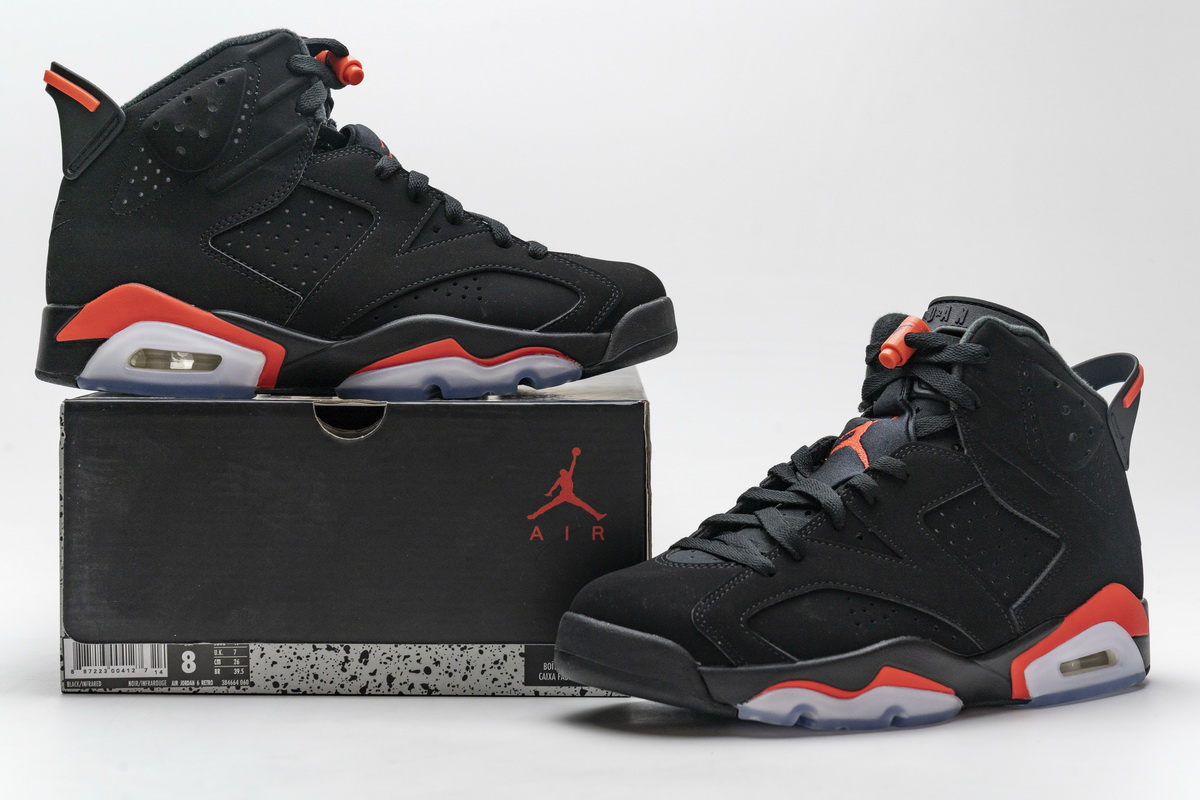 Jordan 6 Retro Black Infrared Replica,384664-060