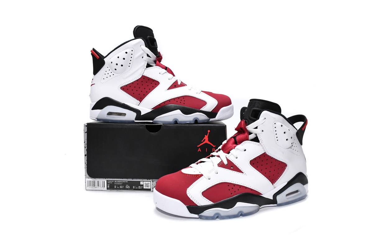 Jordan 6 Retro Carmine Replica,CT8529-106