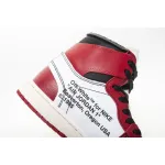 Jordan 1 Retro High Off-White Chicago Replica, AA3834-101