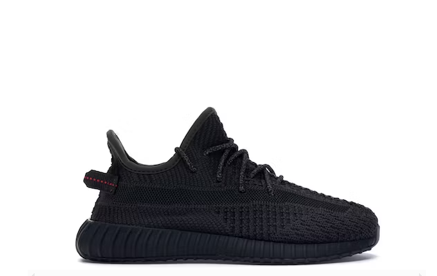 Yeezy Boost 350 V2 Black (Kids) Replica,FU9013