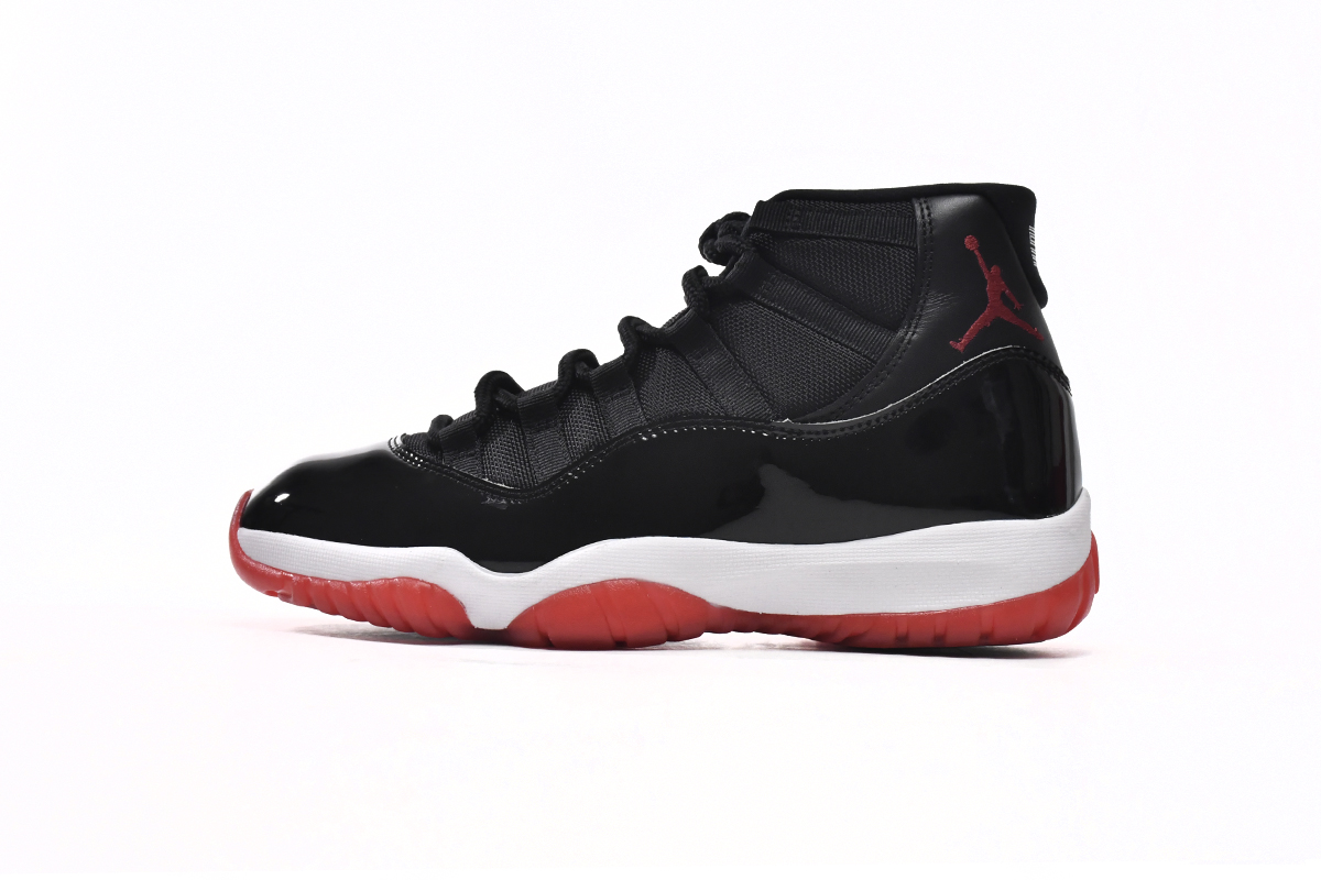 Jordan 11 Retro Playoffs Bred Replica, 378037-061
