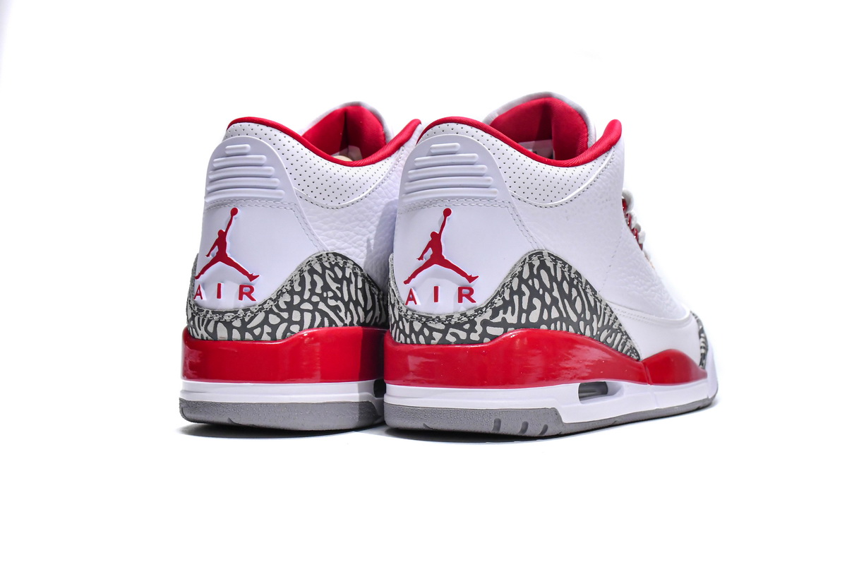 Jordan 3 Retro Cardinal Red Replica, CT8532-126