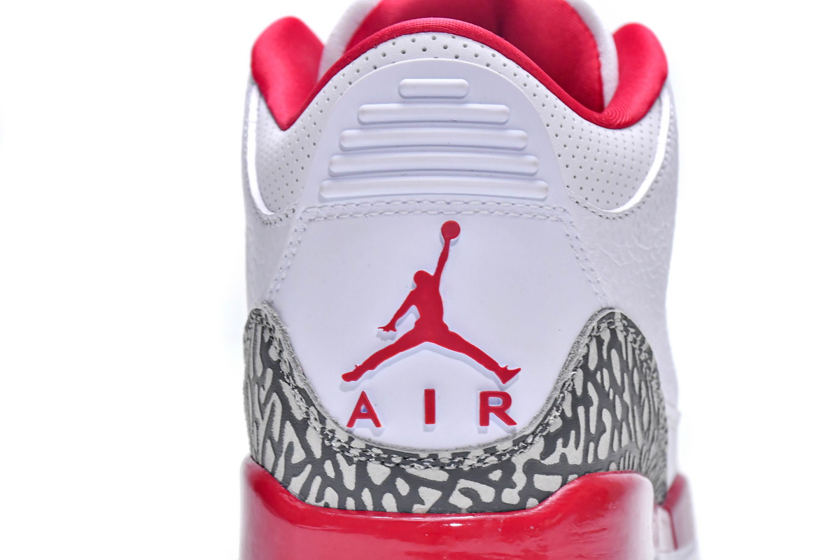 Jordan 3 Retro Cardinal Red Replica, CT8532-126