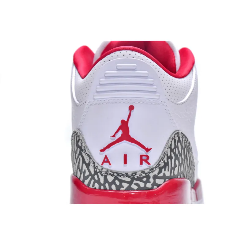 Jordan 3 Retro Cardinal Red Replica, CT8532-126