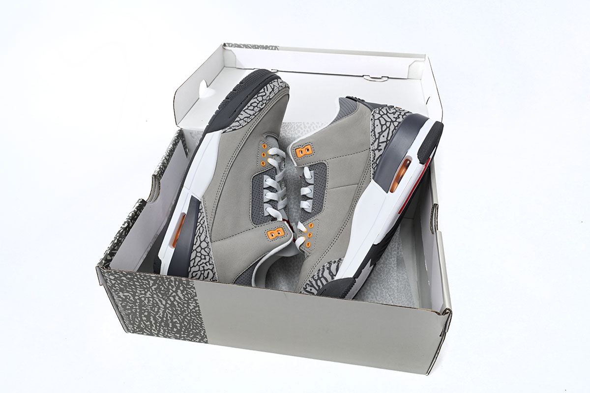 Jordan 3 Retro Cool Grey Replica, CT8532-012