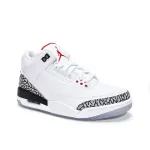 Jordan 3 Retro Free Throw Line White Cement Replica, 923096-101