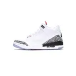 Jordan 3 Retro Free Throw Line White Cement Replica, 923096-101