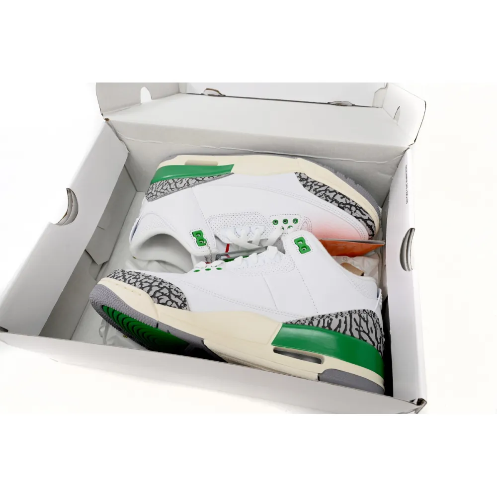 Jordan 3 Retro Lucky Green Replica, CK9246-136