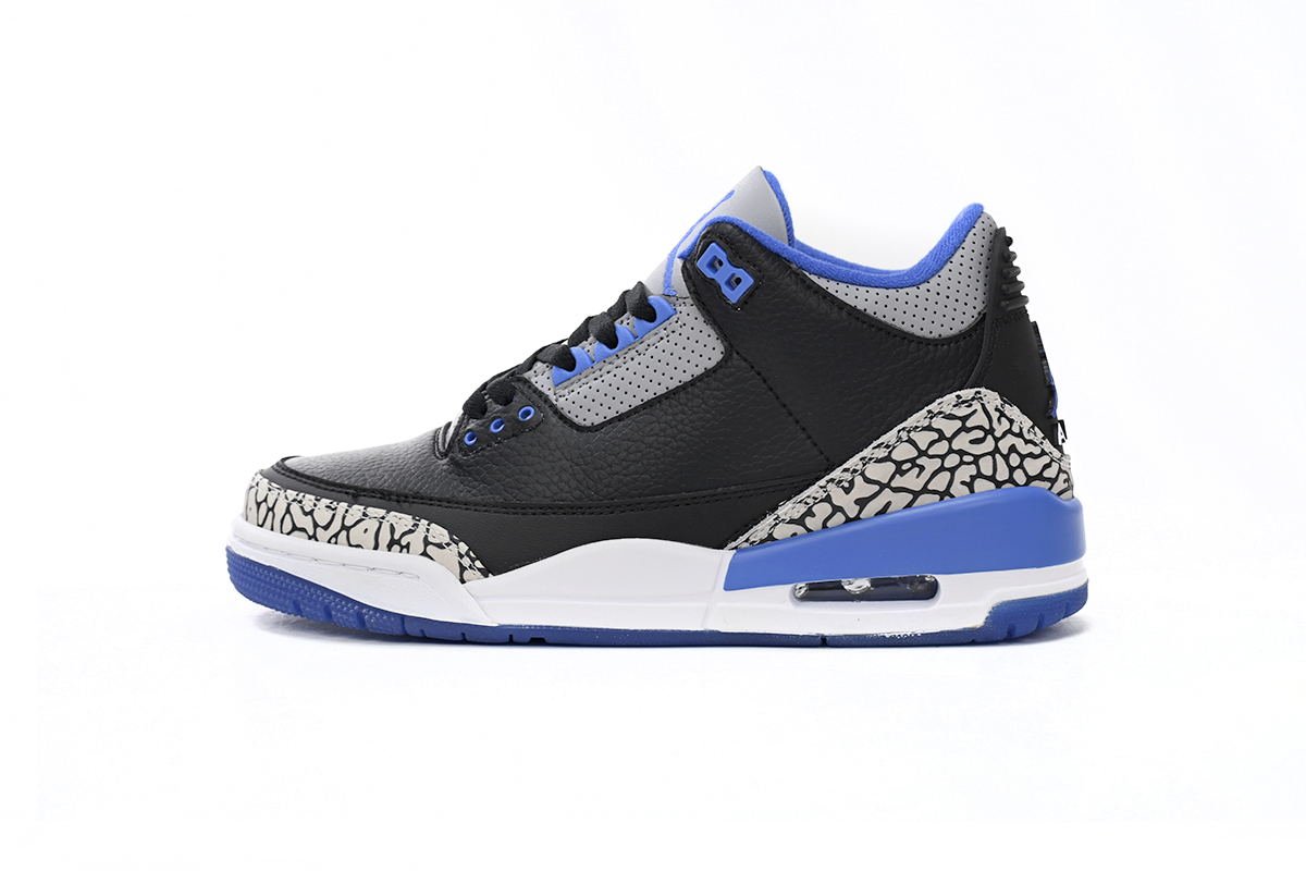 Jordan 3 Retro Sport Blue Replica, 136064-007