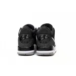 Jordan 3 Retro Tinker Black Cement Gold Replica, CK4348-007