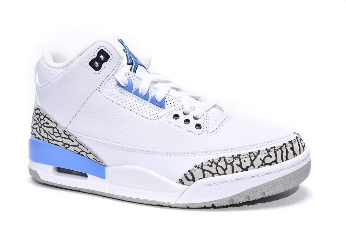 Jordan 3 Retro UNC Replica, CT8532-104