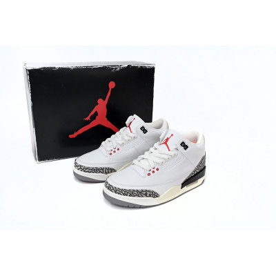 Jordan 3 Retro White Cement Reimagined Replica, DN3707-100 02