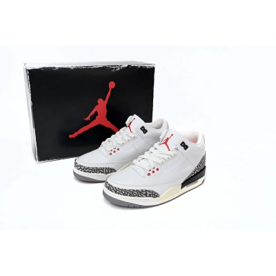 Jordan 3 Retro White Cement Reimagined Replica, DN3707-100 02