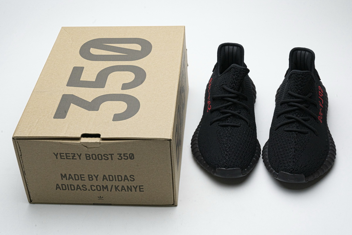 Yeezy Boost 350 V2 Black Red Replica,CP9652