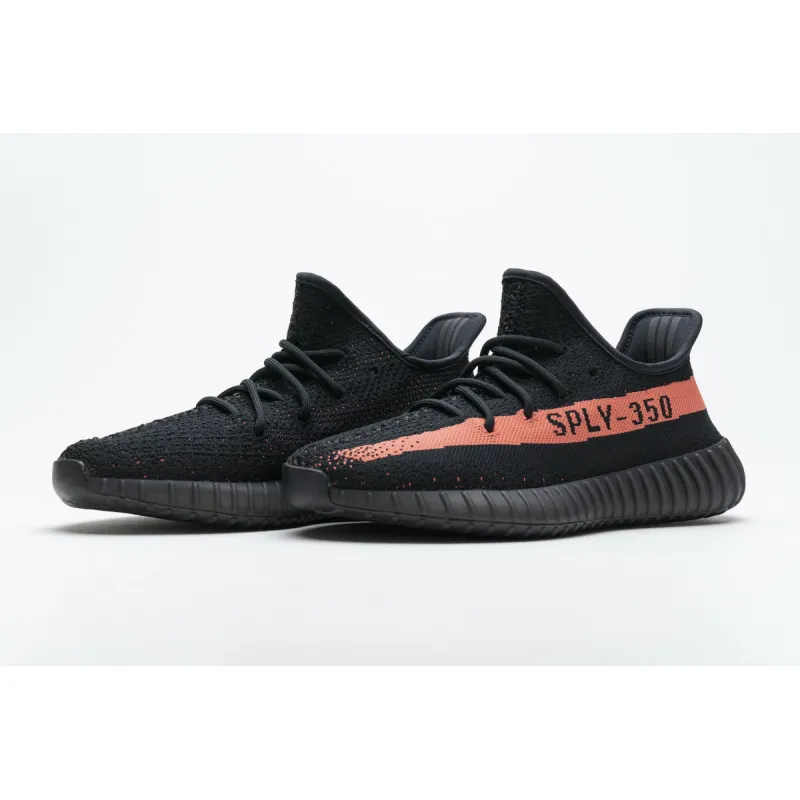 Yeezy Boost 350 V2 Core Black Red Replica,BY9612