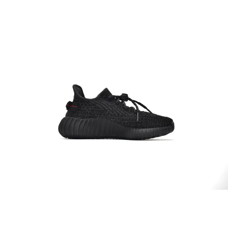 Yeezy Boost 350 V2 Static Black (Reflective) Replica,FU9007