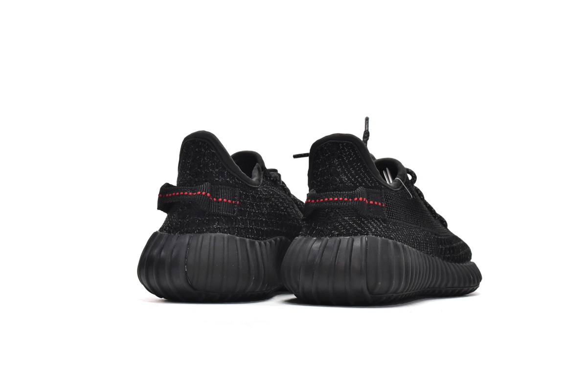 Yeezy Boost 350 V2 Static Black (Reflective) Replica,FU9007