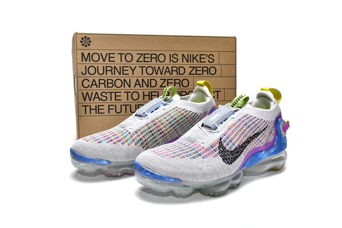 Air VaporMax 2020 Pure Platinum Multicolor Replica, CJ6740-001