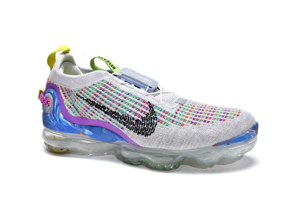 Air VaporMax 2020 Pure Platinum Multicolor Replica, CJ6740-001