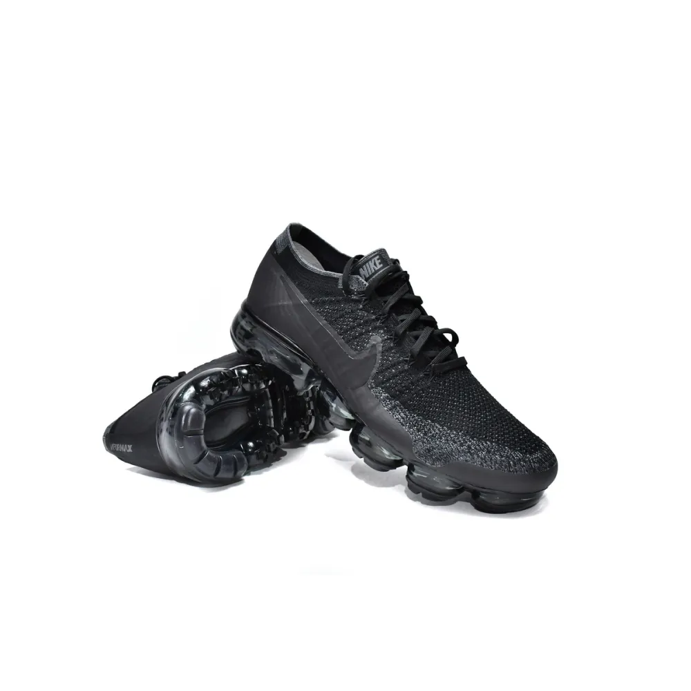 Air VaporMax Flyknit Black Dark Grey Replica, 849558-007