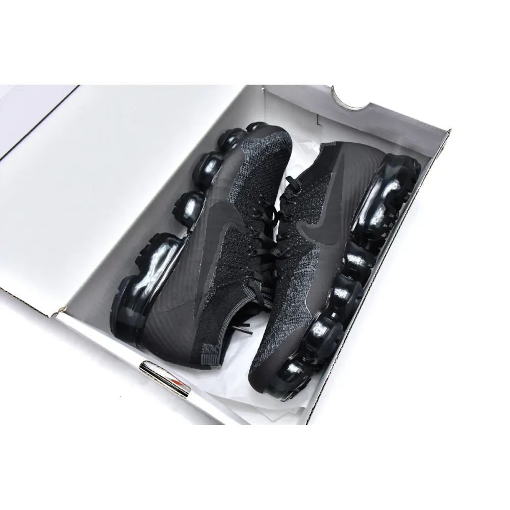 Air VaporMax Flyknit Black Dark Grey Replica, 849558-007