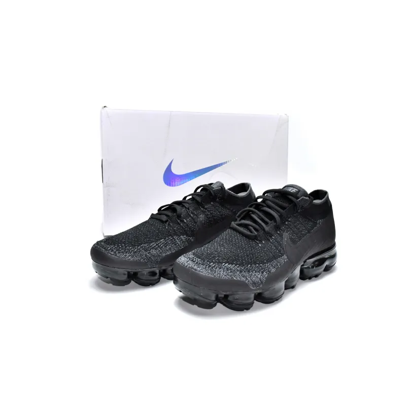 Air VaporMax Flyknit Black Dark Grey Replica, 849558-007